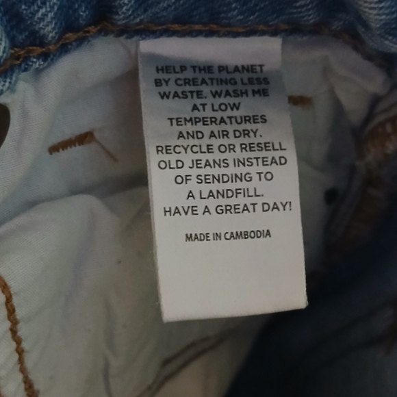 PacSun Blue Skinny Distressed Jeans - Picture 7 of 9